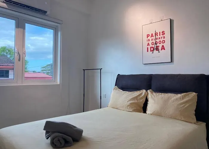Modern Cozy House 4 Room 10Pax@Bukit Mertajam